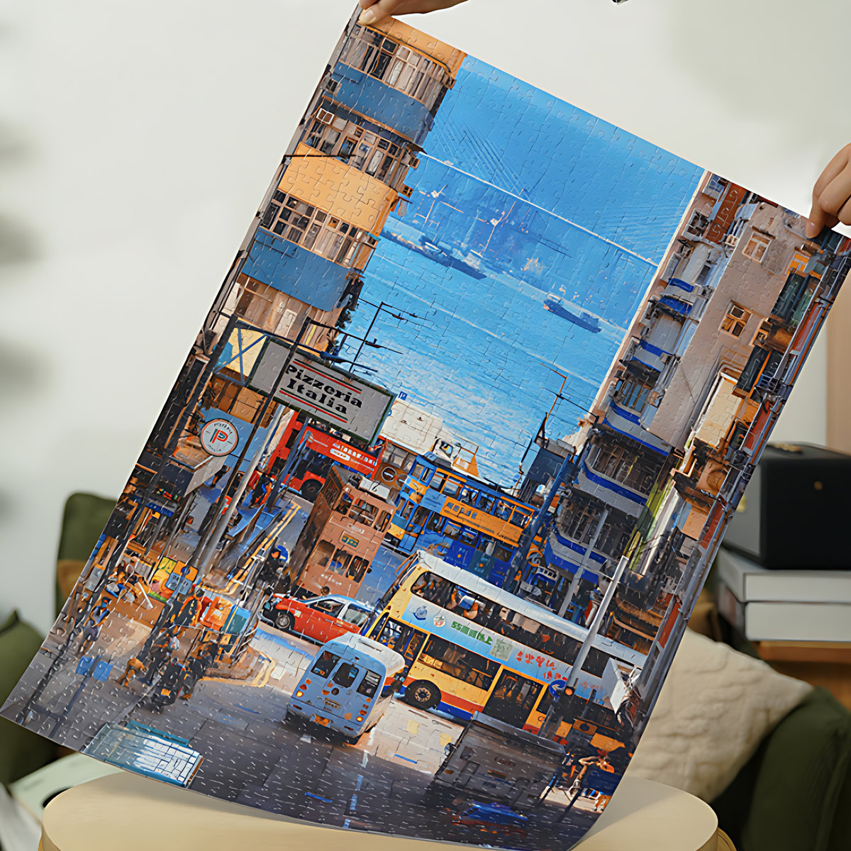 Kennedy Town, Hong Kong | TOI | 1000 Piece Puzzle | Jigsaw Puzzle - Mystery Matrix