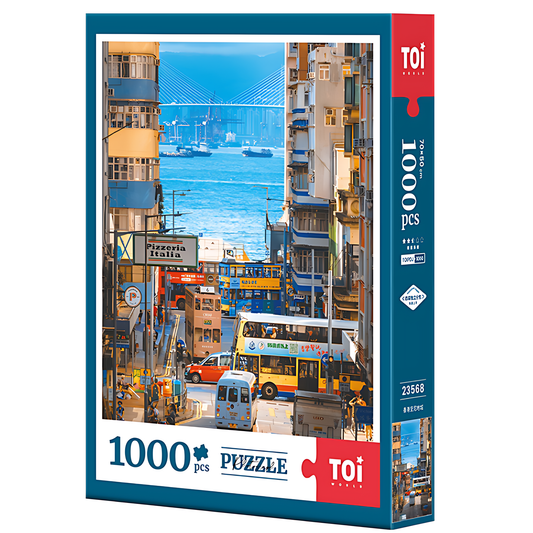 Kennedy Town, Hong Kong | TOI | 1000 Piece Puzzle | Jigsaw Puzzle - Mystery Matrix