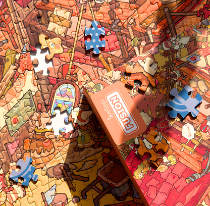 Kindergarten | Botop Fusion | 1000 Piece Puzzle | Jigsaw Puzzle - Mystery Matrix