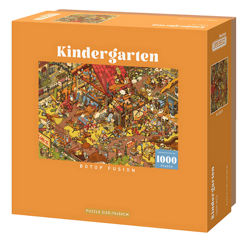 Kindergarten | Botop Fusion | 1000 Piece Puzzle | Jigsaw Puzzle - Mystery Matrix