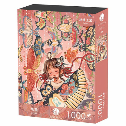 Kites | Gill & Lill | 1000 Piece Puzzle | Jigsaw Puzzle - Mystery Matrix