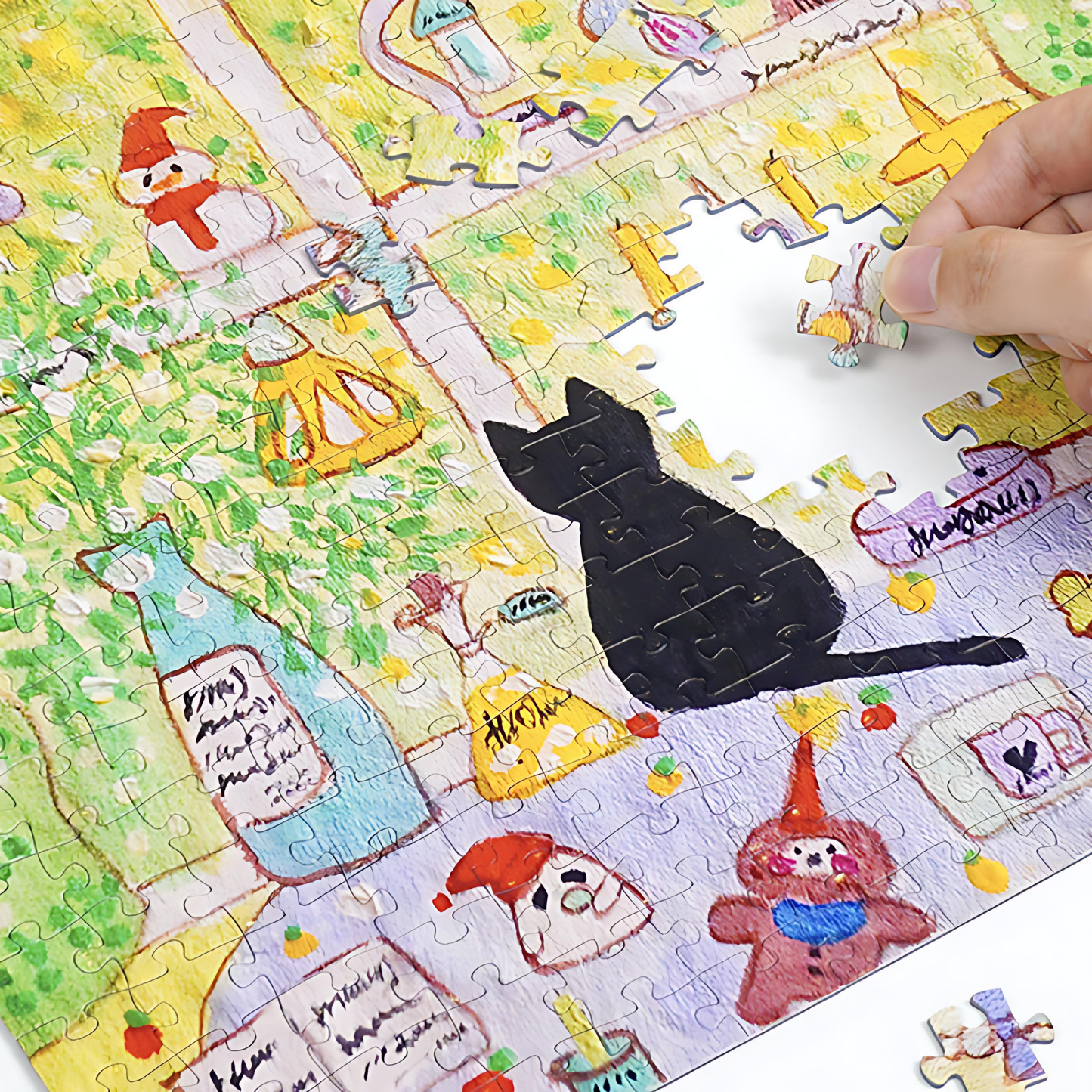 Kitten’s Diary – Cosy Moments Puzzle Set (300x3) | TOI | 300 Piece Puzzle x 3 | Jigsaw Puzzle - Mystery Matrix
