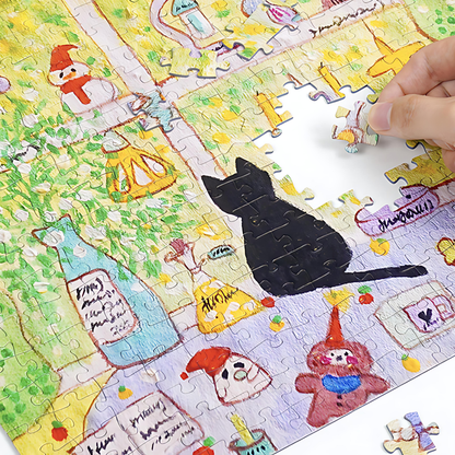 Kitten’s Diary – Cosy Moments Puzzle Set (300x3) | TOI | 300 Piece Puzzle x 3 | Jigsaw Puzzle - Mystery Matrix