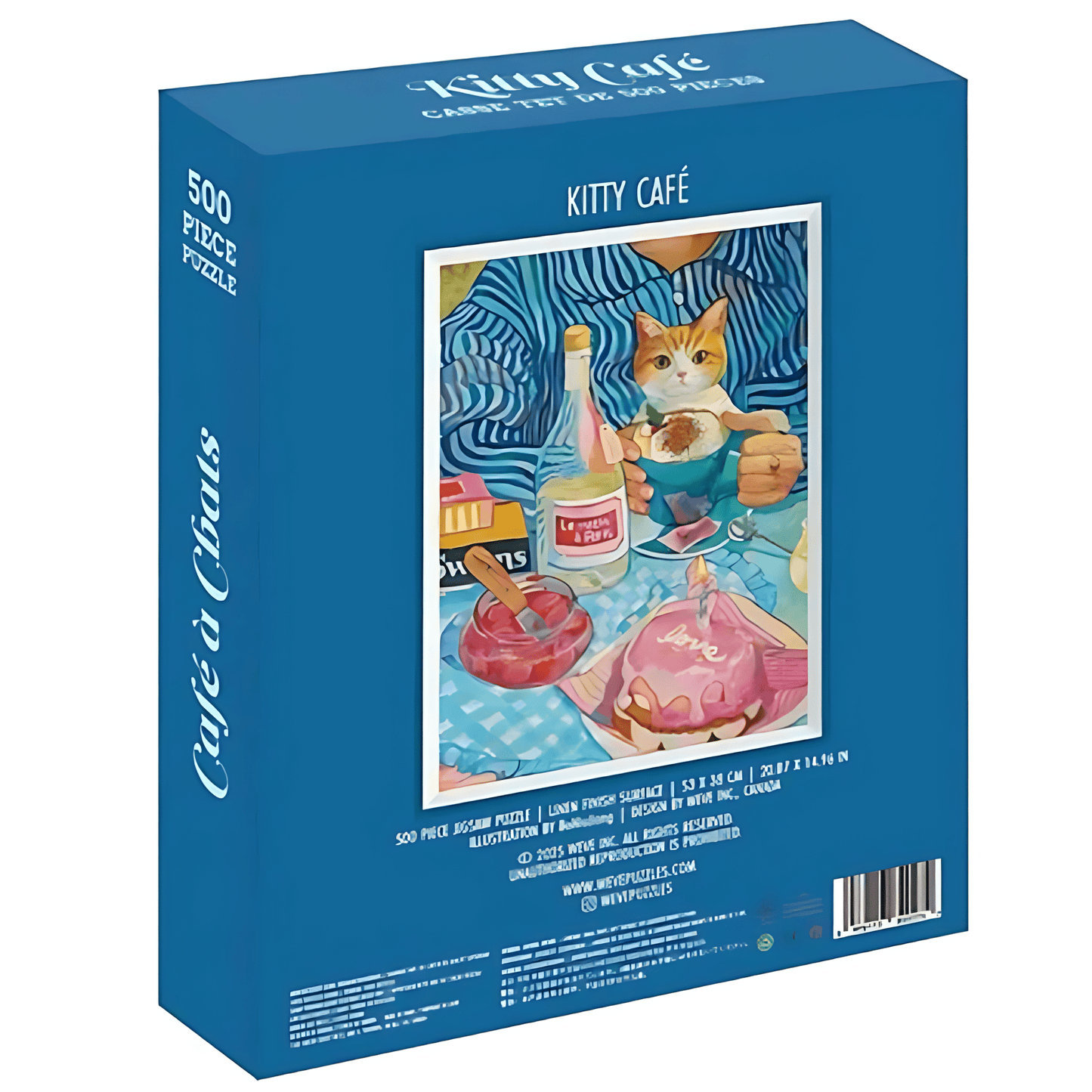 Kitty Café | WEVE | 500 Piece Puzzle | Jigsaw Puzzle - Mystery Matrix