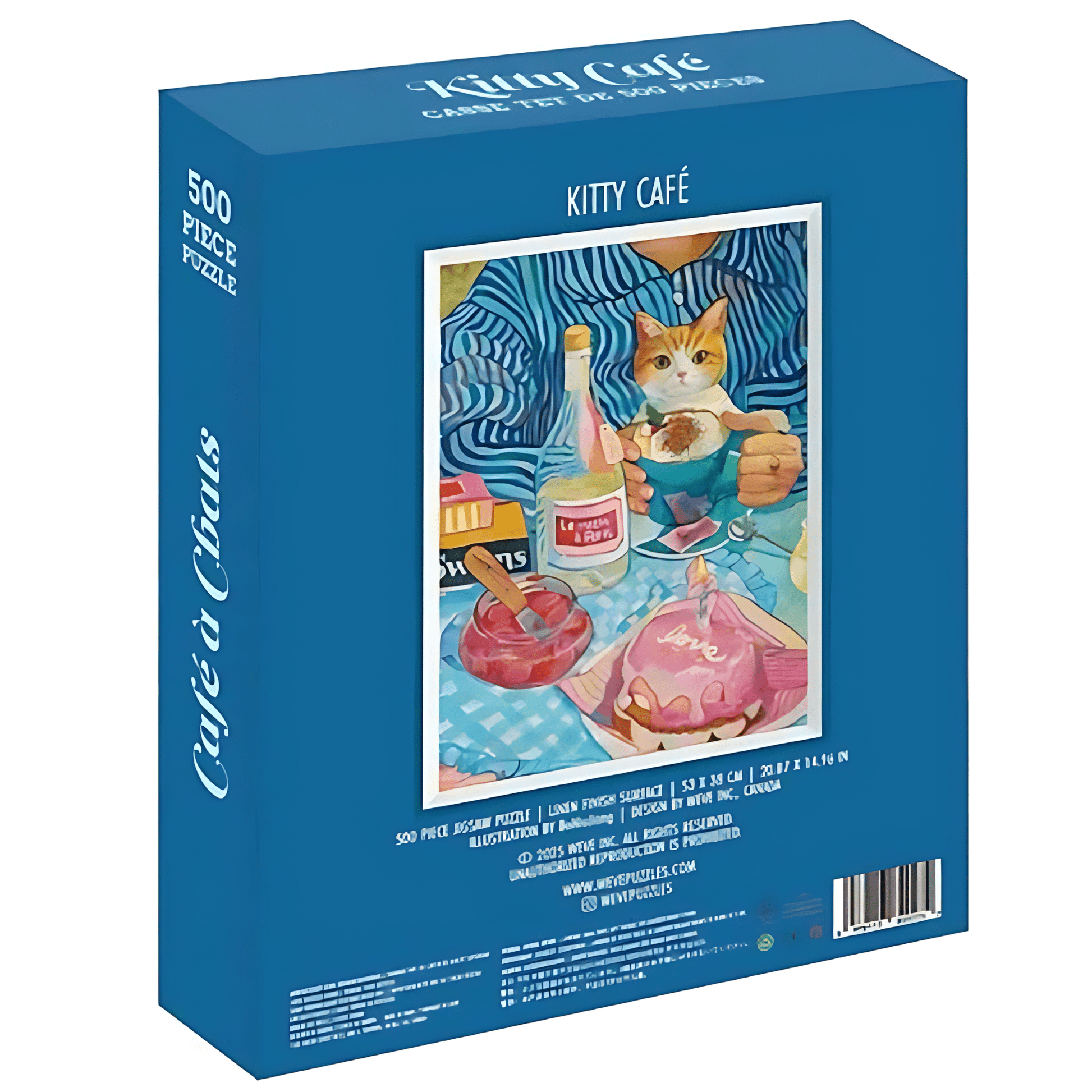 Kitty Café | WEVE | 500 Piece Puzzle | Jigsaw Puzzle - Mystery Matrix