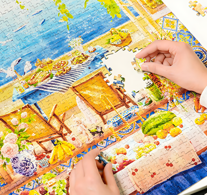 Lemon Tree by the Sea | TOI | 1000 Piece Puzzle | Jigsaw Puzzle - Mystery Matrix