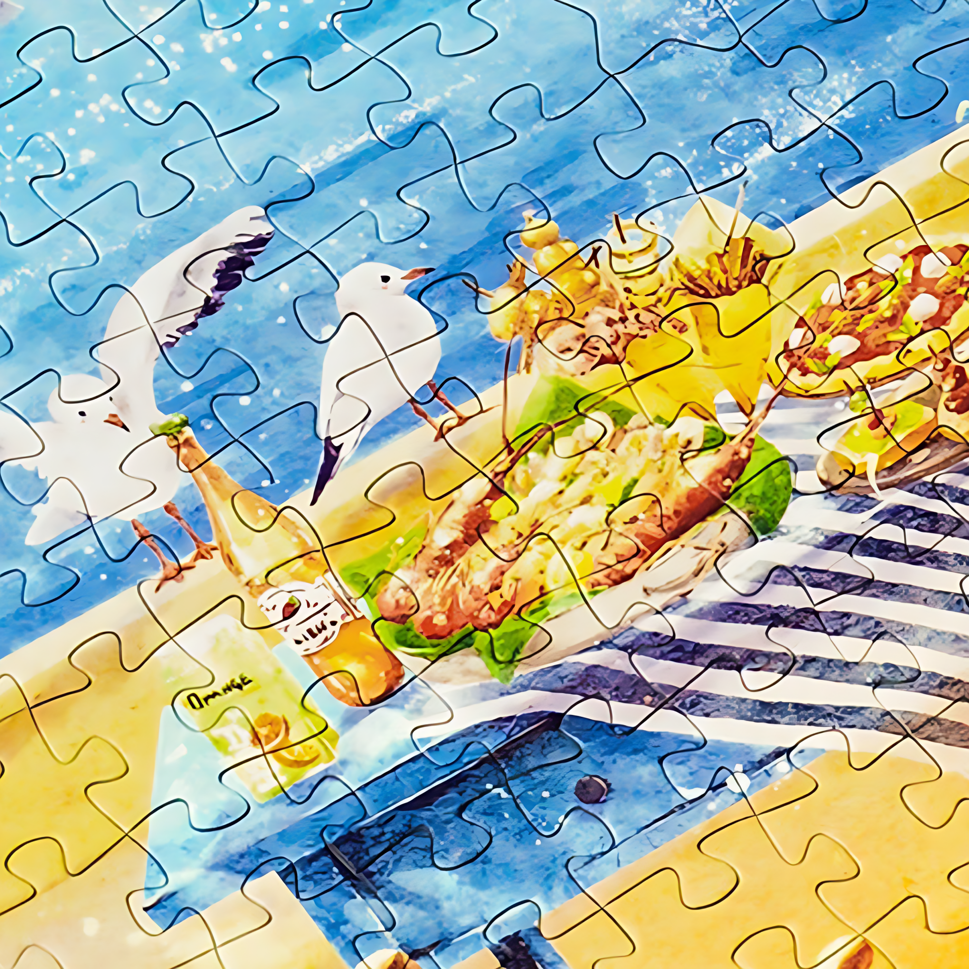 Lemon Tree by the Sea | TOI | 1000 Piece Puzzle | Jigsaw Puzzle - Mystery Matrix