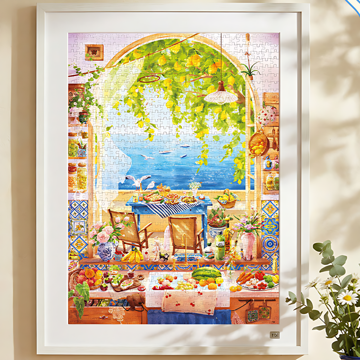 Lemon Tree by the Sea | TOI | 1000 Piece Puzzle | Jigsaw Puzzle - Mystery Matrix