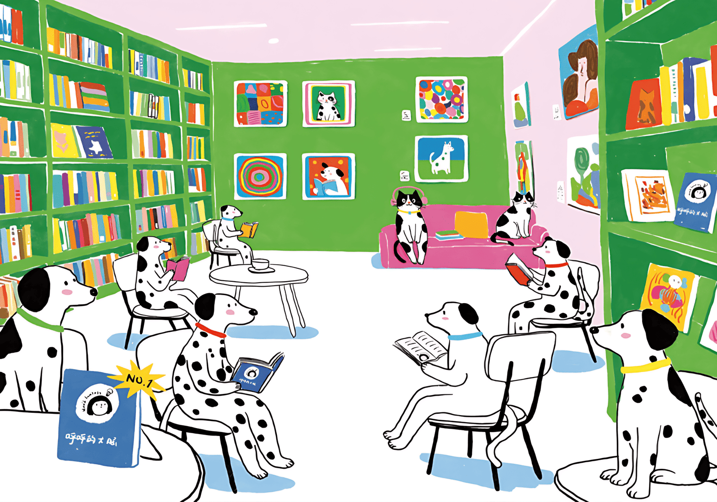 Library | Botop | 300 Piece Puzzle | Jigsaw Puzzle - Mystery Matrix