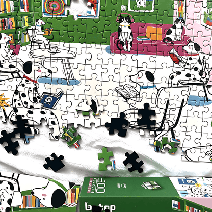 Library | Botop | 300 Piece Puzzle | Jigsaw Puzzle - Mystery Matrix