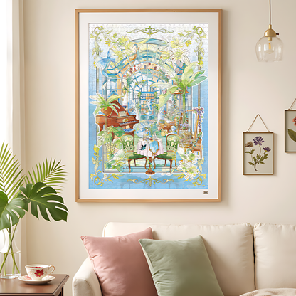 Lily's Greenhouse | TOI | 1000 Piece Puzzle | Jigsaw Puzzle - Mystery Matrix