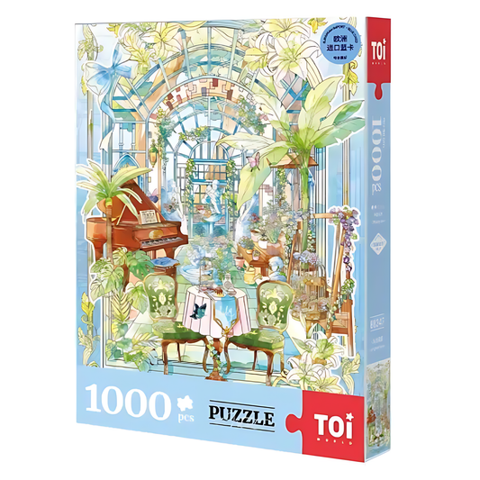 Lily's Greenhouse | TOI | 1000 Piece Puzzle | Jigsaw Puzzle - Mystery Matrix