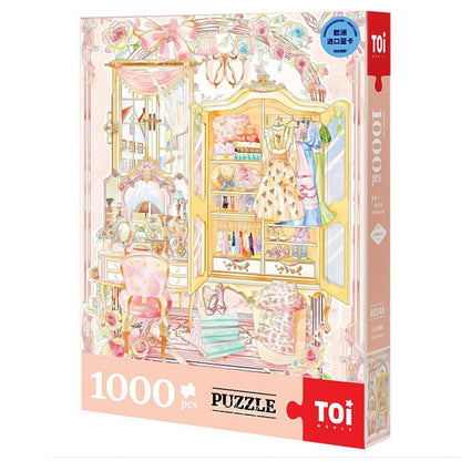 Lily's Wardrobe | TOI | 1000 Piece Puzzle | Jigsaw Puzzle - Mystery Matrix