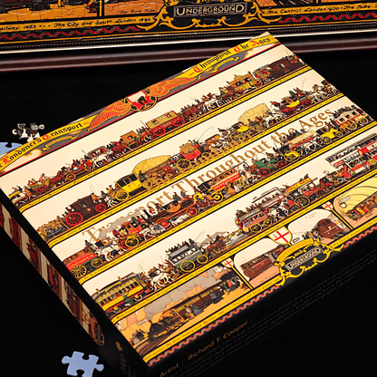 London Transport | Seren Art | 1000 Piece Puzzle | Jigsaw Puzzle - Mystery Matrix