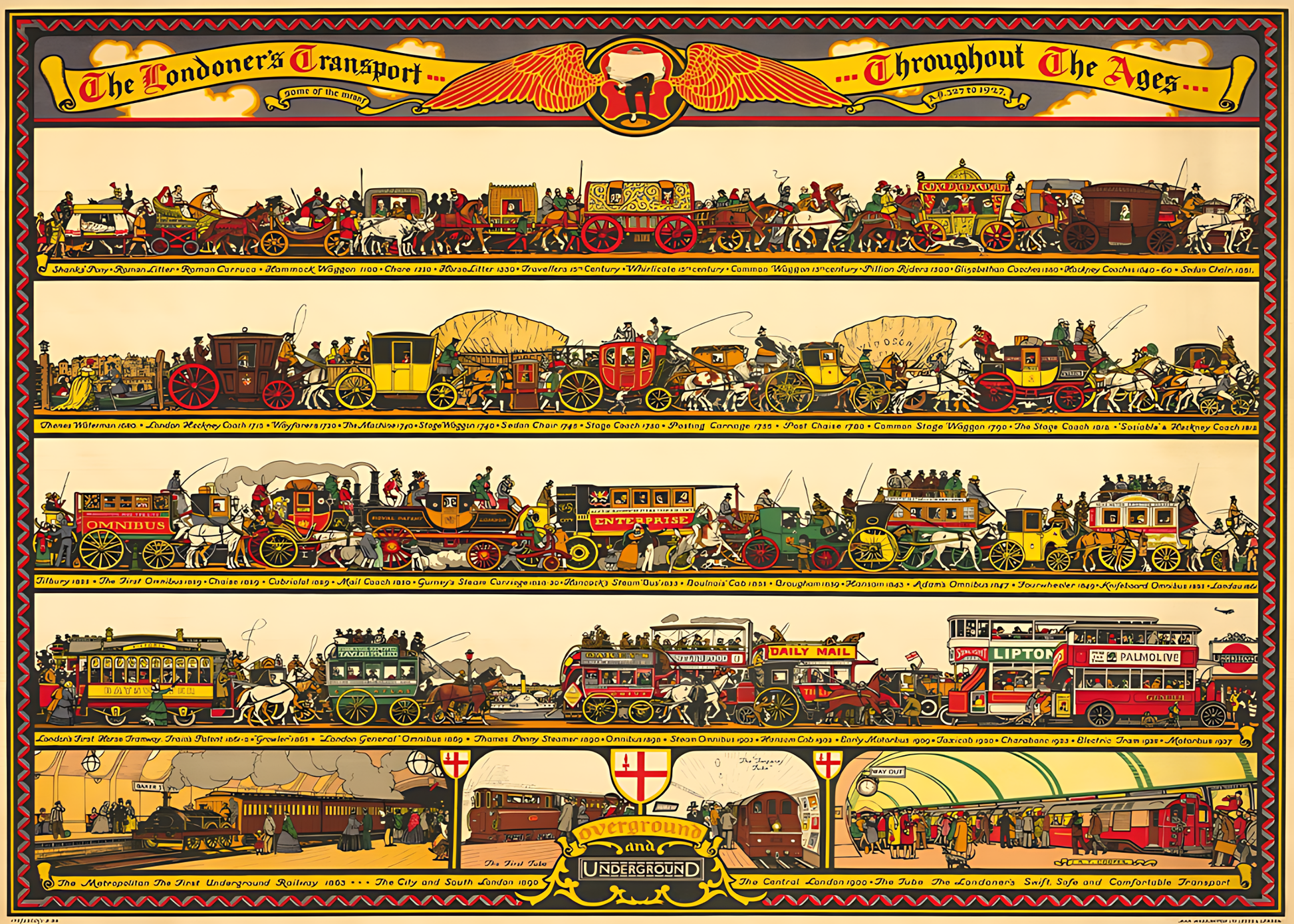 London Transport | Seren Art | 1000 Piece Puzzle | Jigsaw Puzzle - Mystery Matrix