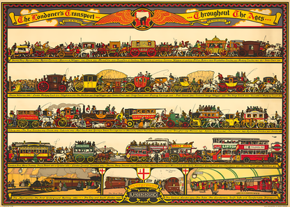 London Transport | Seren Art | 1000 Piece Puzzle | Jigsaw Puzzle - Mystery Matrix