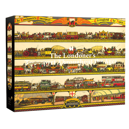 London Transport | Seren Art | 1000 Piece Puzzle | Jigsaw Puzzle - Mystery Matrix