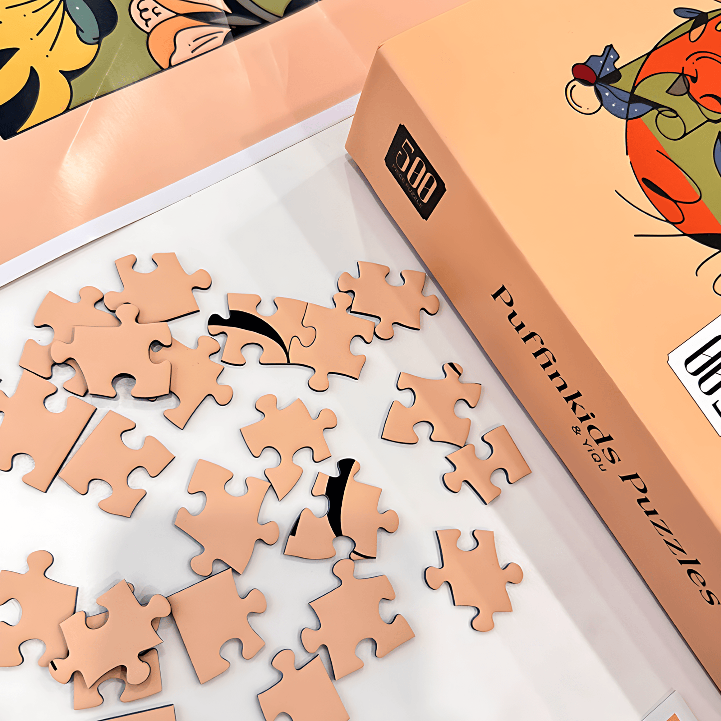 Love Is Art | Puffinkids | 1000 Piece Puzzle | Jigsaw Puzzle - Mystery Matrix