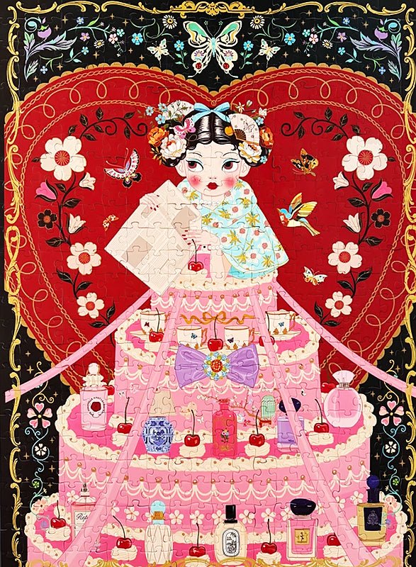 Madame Butterfly | Kessing | 500 Piece Puzzle | Jigsaw Puzzle - Mystery Matrix