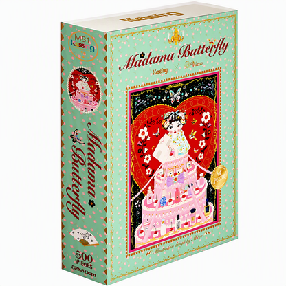 Madame Butterfly | Kessing | 500 Piece Puzzle | Jigsaw Puzzle - Mystery Matrix