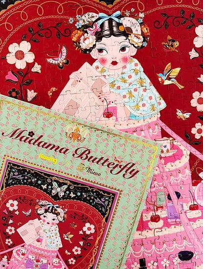 Madame Butterfly | Kessing | 500 Piece Puzzle | Jigsaw Puzzle - Mystery Matrix
