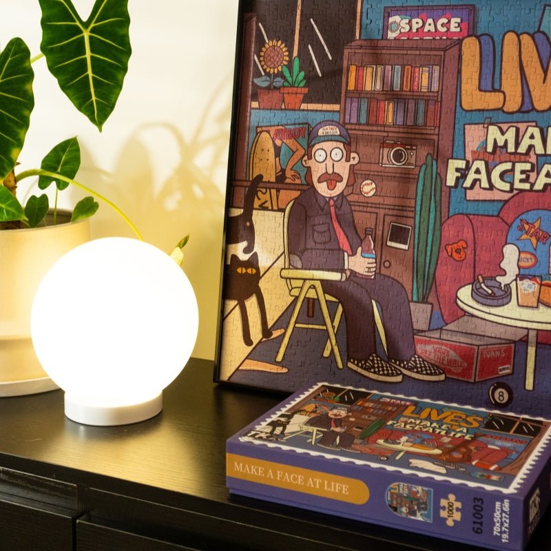 Make A Face At Life | TKX | 1000 Piece Puzzle | Jigsaw Puzzle - Mystery Matrix