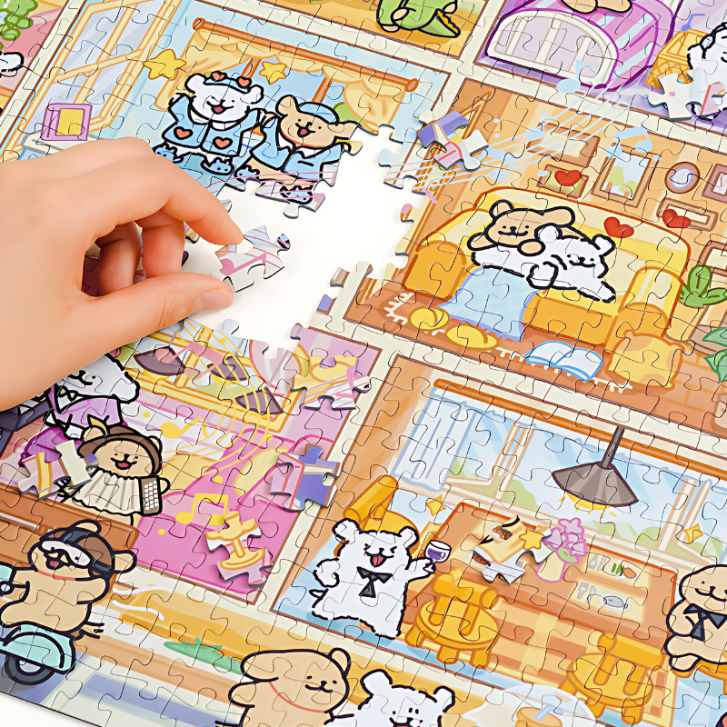 Maltese Puppy - Happy Home | TOI | 1000 Piece Puzzle | Jigsaw Puzzle - Mystery Matrix