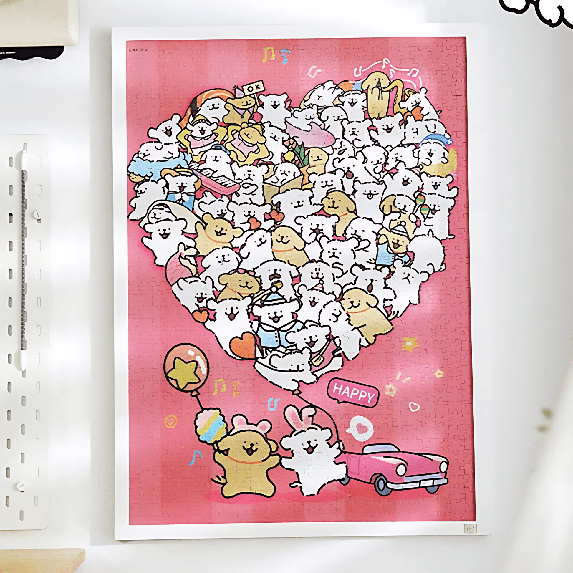 Maltese Puppy - Love Balloon | TOI | 1000 Piece Puzzle | Jigsaw Puzzle - Mystery Matrix