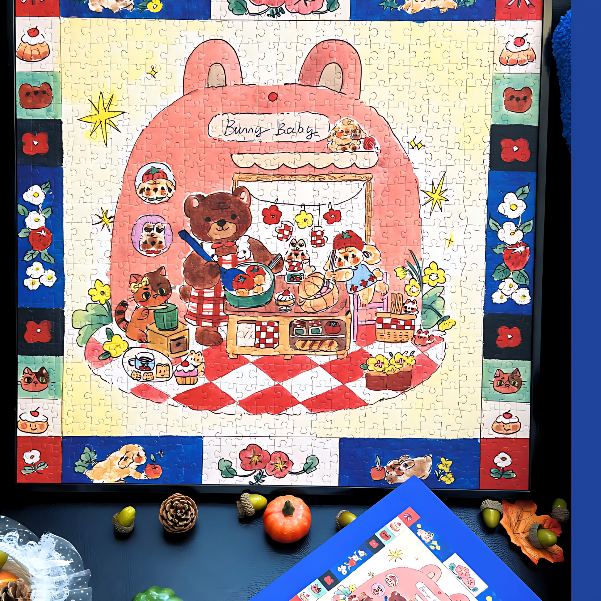 Mama Bear's Kitchen | Dreamer Puzzle | 728 Piece Puzzle | Jigsaw Puzzle - Mystery Matrix