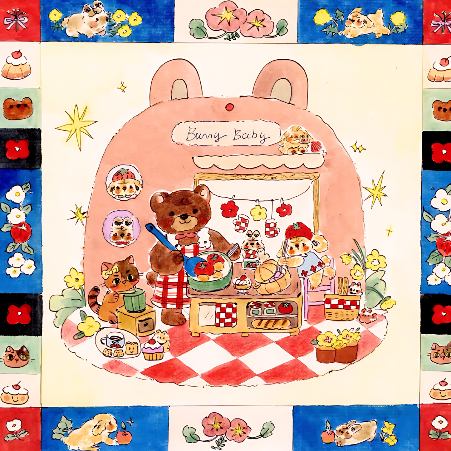 Mama Bear's Kitchen | Dreamer Puzzle | 728 Piece Puzzle | Jigsaw Puzzle - Mystery Matrix