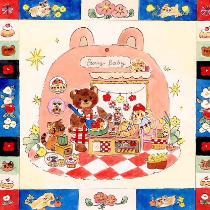 Mama Bear's Kitchen | Dreamer Puzzle | 728 Piece Puzzle | Jigsaw Puzzle - Mystery Matrix