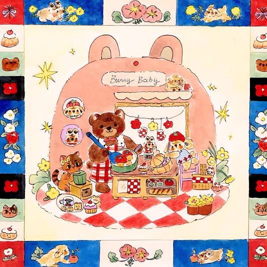 Mama Bear's Kitchen | Dreamer Puzzle | 728 Piece Puzzle | Jigsaw Puzzle - Mystery Matrix