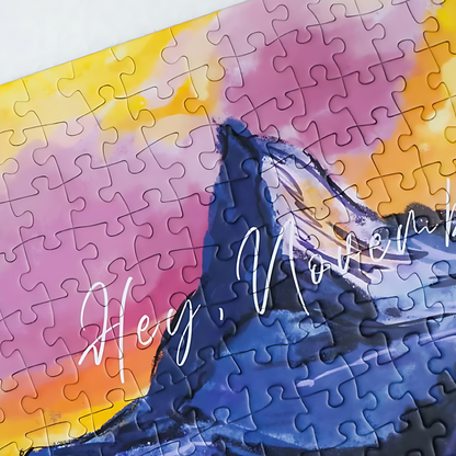 Memories of the Alps | Seren Art | 500 Piece Puzzle | Jigsaw Puzzle - Mystery Matrix