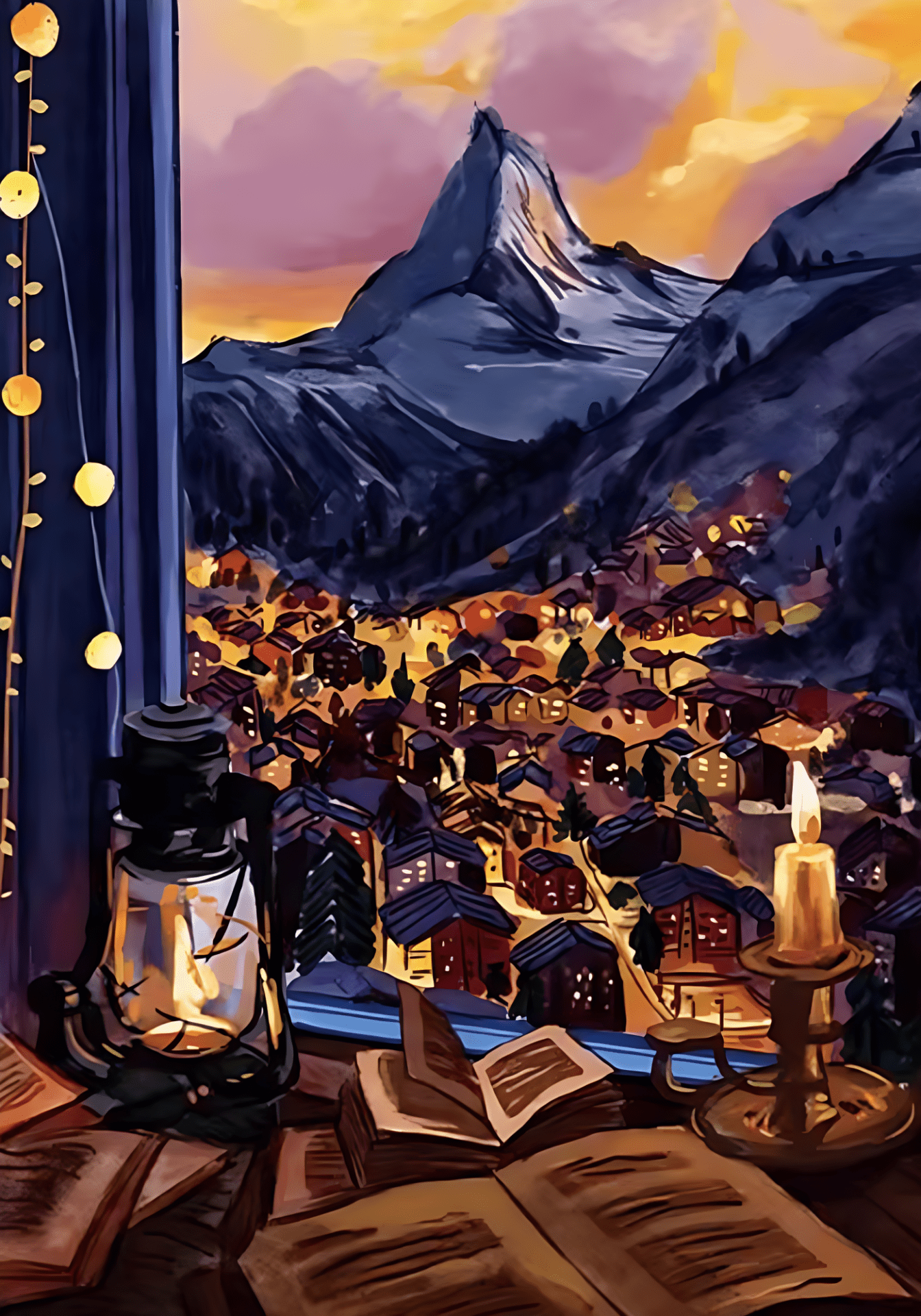 Memories of the Alps | Seren Art | 500 Piece Puzzle | Jigsaw Puzzle - Mystery Matrix