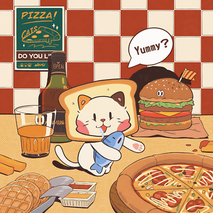 Meow Series - Delicious Moments | Dreamer Puzzle | 225 Piece Mini Puzzle | Jigsaw Puzzle - Mystery Matrix