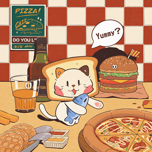 Meow Series - Delicious Moments | Dreamer Puzzle | 225 Piece Mini Puzzle | Jigsaw Puzzle - Mystery Matrix