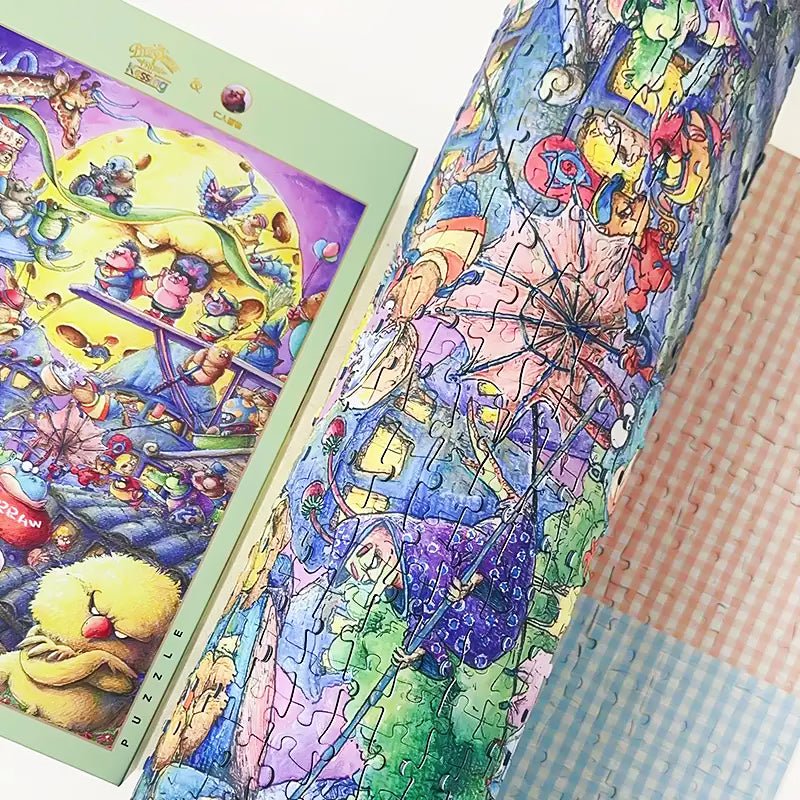 Midnight Amusement Park | Kessing | 1000 Piece Puzzle | Jigsaw Puzzle - Mystery Matrix