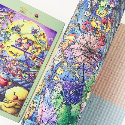 Midnight Amusement Park | Kessing | 1000 Piece Puzzle | Jigsaw Puzzle - Mystery Matrix