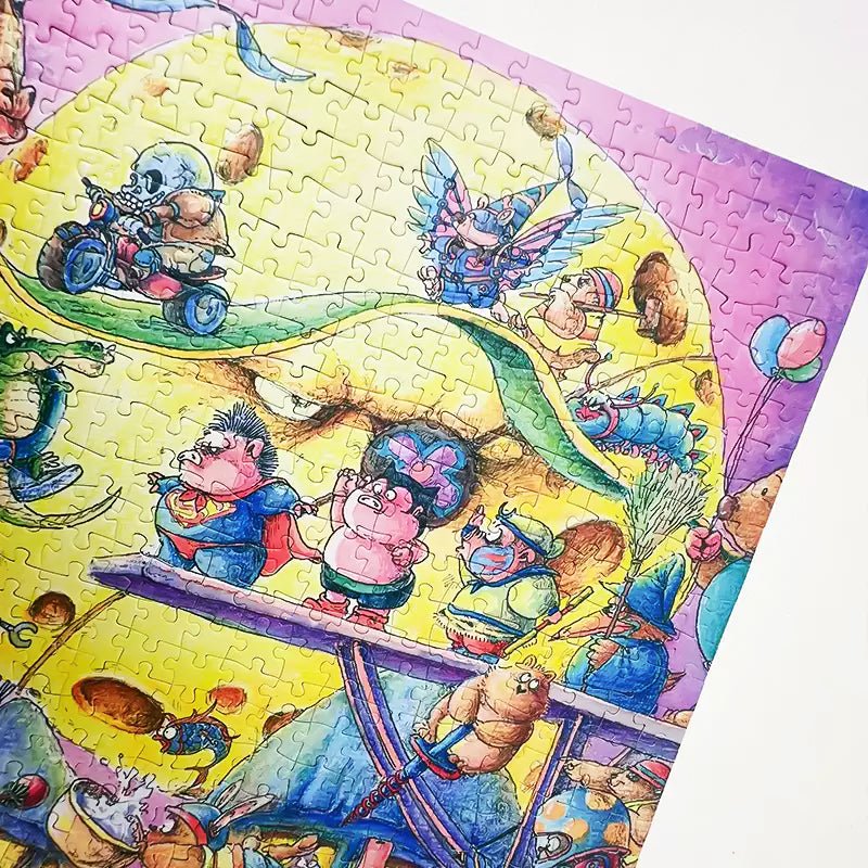 Midnight Amusement Park | Kessing | 1000 Piece Puzzle | Jigsaw Puzzle - Mystery Matrix