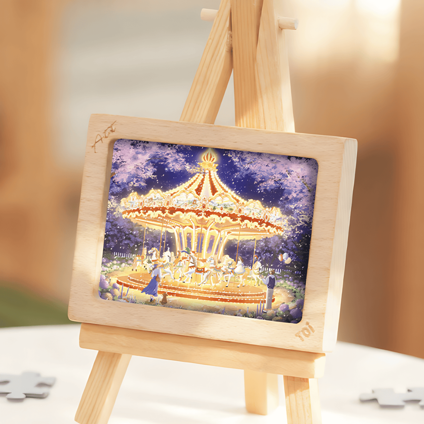 Midnight Sakura Carousel | TOI | 1000 Piece Puzzle | Jigsaw Puzzle - Mystery Matrix