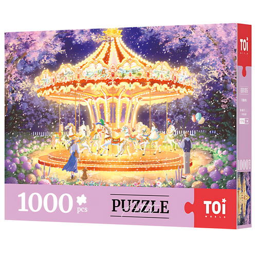 Midnight Sakura Carousel | TOI | 1000 Piece Puzzle | Jigsaw Puzzle - Mystery Matrix