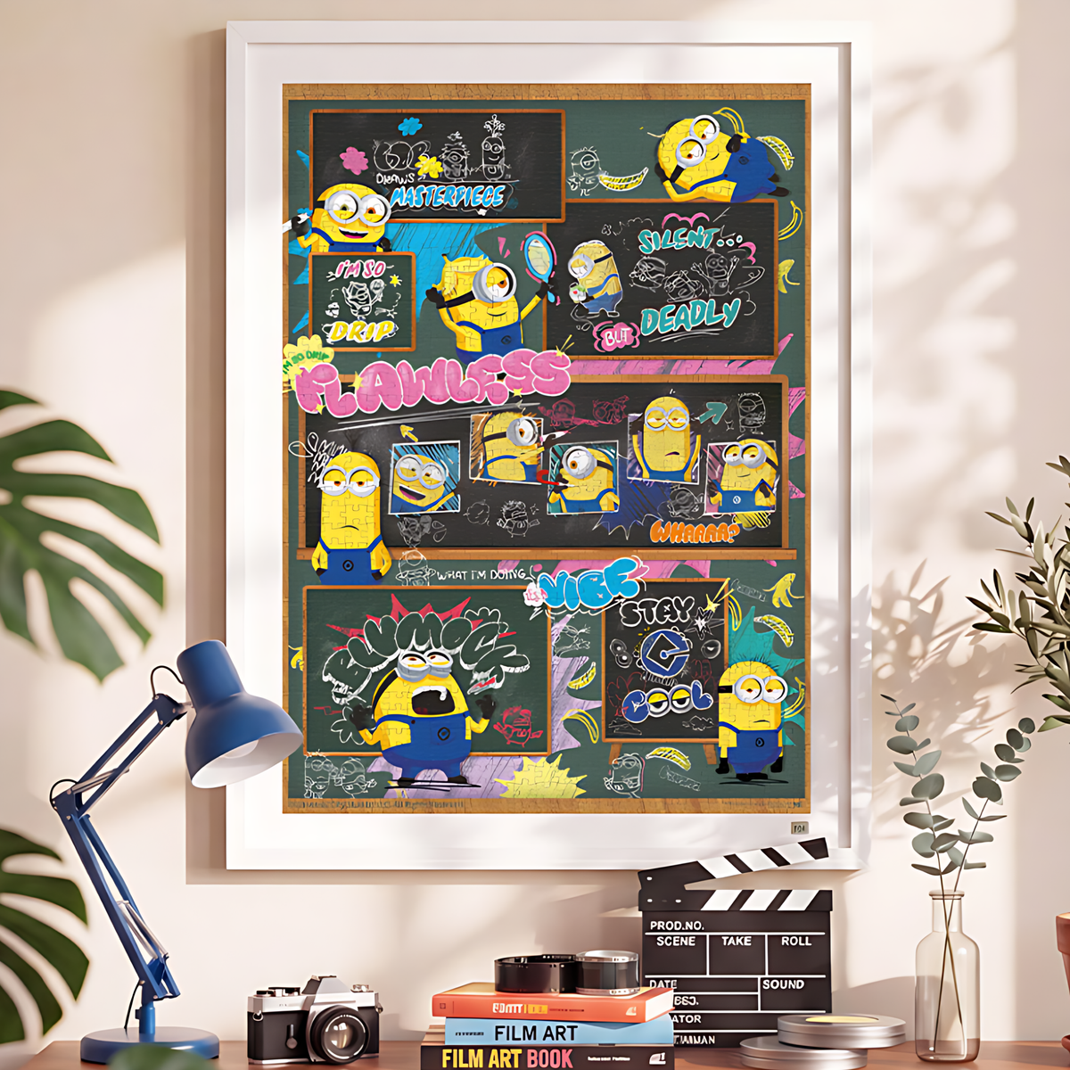 Minions - Doodle Time | TOI | 1000 Piece Puzzle | Jigsaw Puzzle - Mystery Matrix