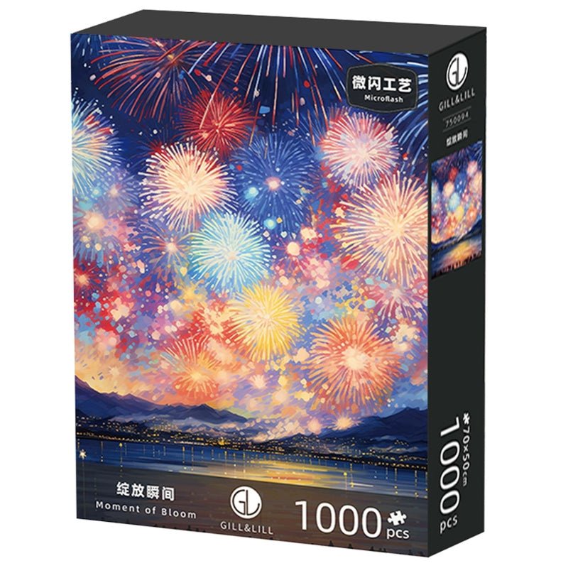 Moment of Bloom | Gill & Lill | 1000 Piece Puzzle | Jigsaw Puzzle - Mystery Matrix