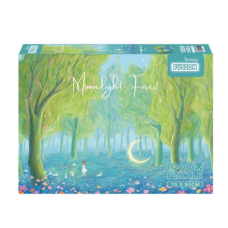 Moonlight Forest | Botop | 1000 Piece Puzzle | Jigsaw Puzzle - Mystery Matrix