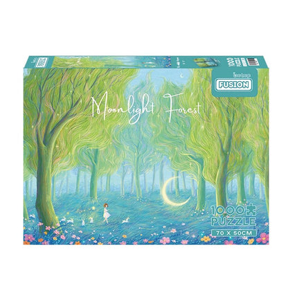 Moonlight Forest | Botop | 1000 Piece Puzzle | Jigsaw Puzzle - Mystery Matrix
