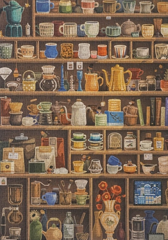 More Coffee Please | Youthwill | 1000 Piece Puzzle | Jigsaw Puzzle - Mystery Matrix