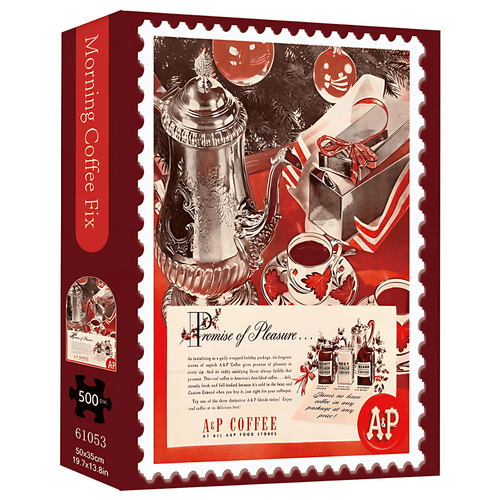 Morning Coffee Fix | TKX | 500 Piece Puzzle | Jigsaw Puzzle - Mystery Matrix