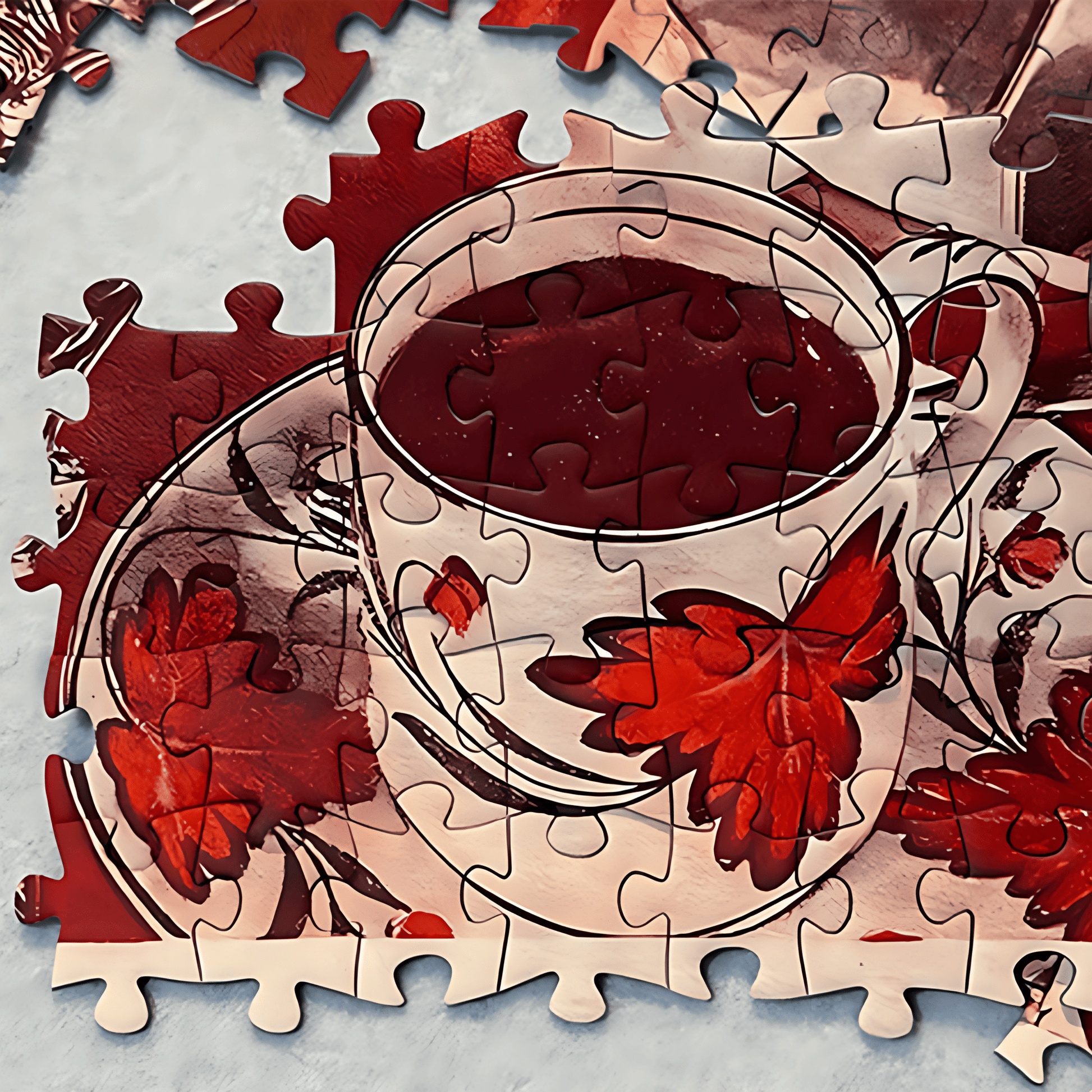 Morning Coffee Fix | TKX | 500 Piece Puzzle | Jigsaw Puzzle - Mystery Matrix