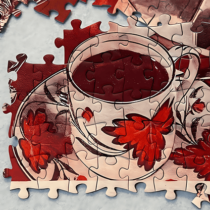 Morning Coffee Fix | TKX | 500 Piece Puzzle | Jigsaw Puzzle - Mystery Matrix