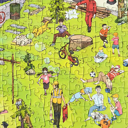 Mountain | Botop Fusion | 1000 Piece Puzzle | Jigsaw Puzzle - Mystery Matrix